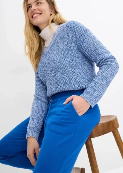 Schlupfhose aus Viskose-Mix