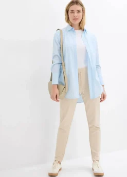 Schlupfhose aus Viskose-Mix