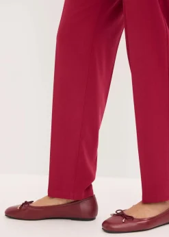 Schlupfhose mit Bügelfalte