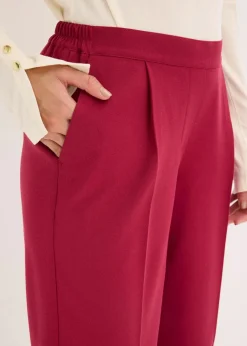 Schlupfhose mit Bügelfalte