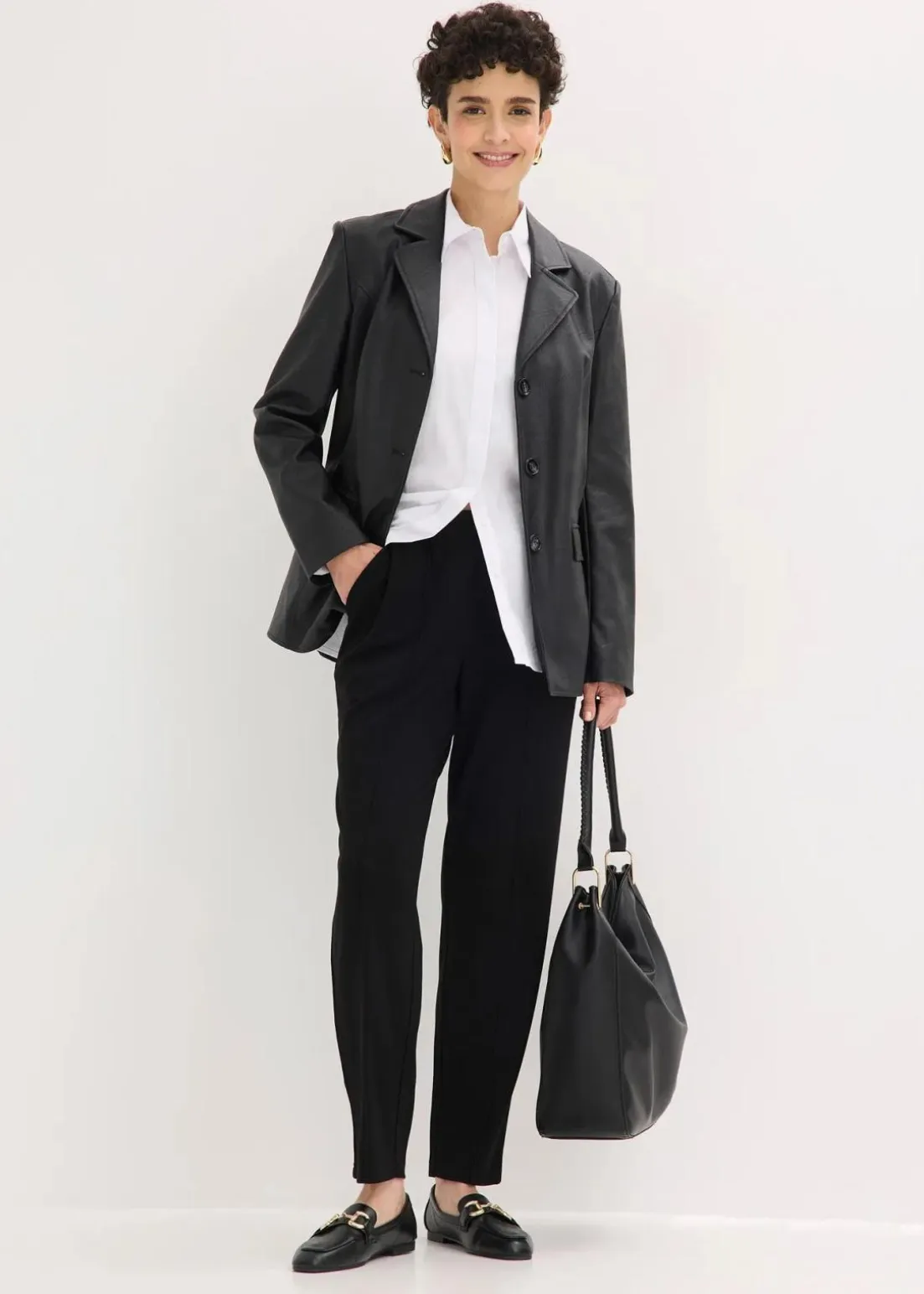 Schlupfhose mit Biese