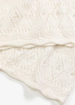 Schlupfhose mit Lochstrickmuster