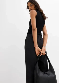 Schlupfhose mit Twill-Struktur