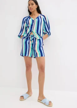 Schlupf-Shorts aus feiner Viskose