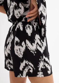 Schlupf-Shorts aus fließender Viskose