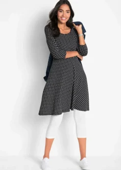 Schmal geschnittene Capri-Leggings (2er Pack)