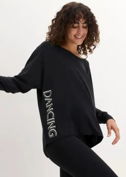 Schnelltrocknendes Sport-Shirt mit Retro-Print