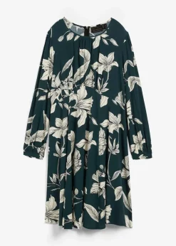 Schwingendes Kleid aus Viskose