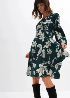 Schwingendes Kleid aus Viskose