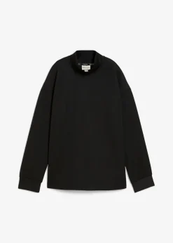 Scuba-Shirt mit Stehkragen