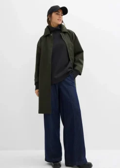 Scuba-Shirt mit Stehkragen