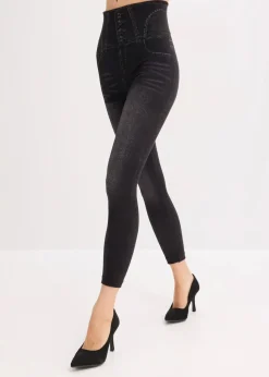 Shape Seamless Strumpfleggings Jeansoptik mit starker Formkraft