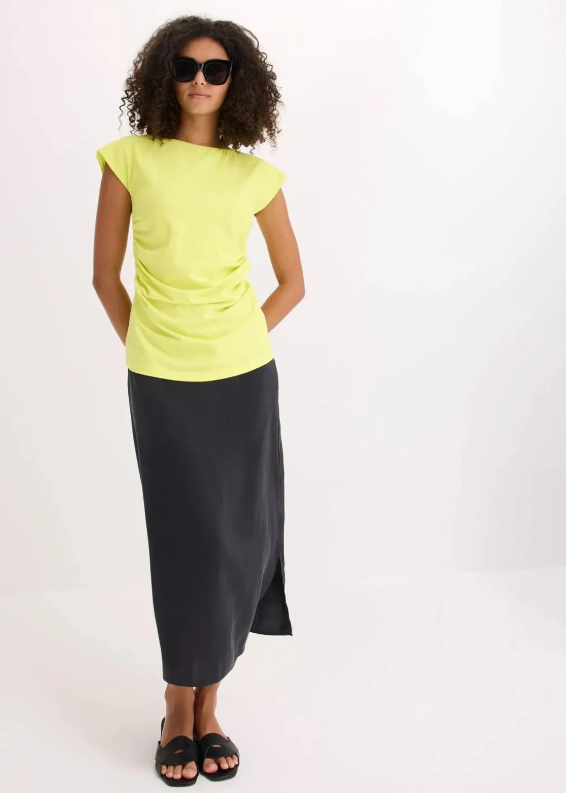 Shirt aus Baumwolle mit Stretch