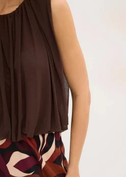 Shirt aus feinem Mesh