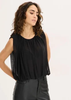 Shirt aus feinem Mesh