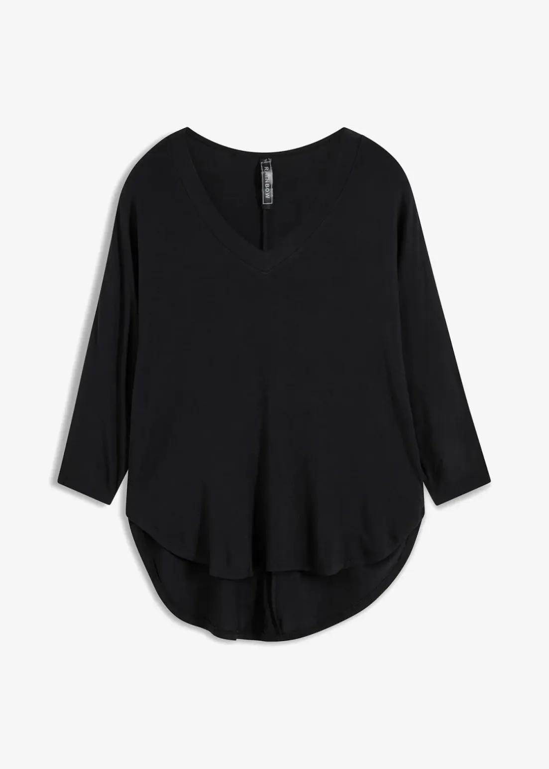 Shirt aus fließendem Viskose-Mix