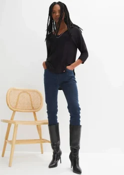 Shirt aus fließendem Viskose-Mix