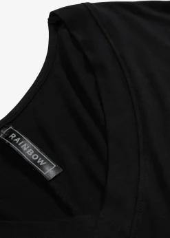 Shirt aus fließendem Viskose-Mix