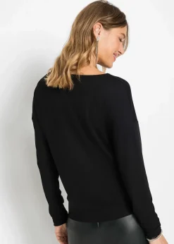 Shirt aus fließendem Viskose-Mix