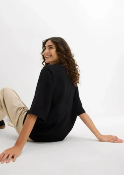 Shirt aus fließendem Viskose-Mix