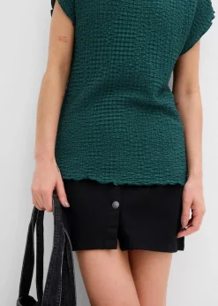 Shirt aus leichtem Crêpe