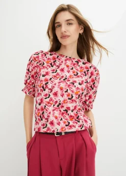 Shirt aus leichtem Crêpe