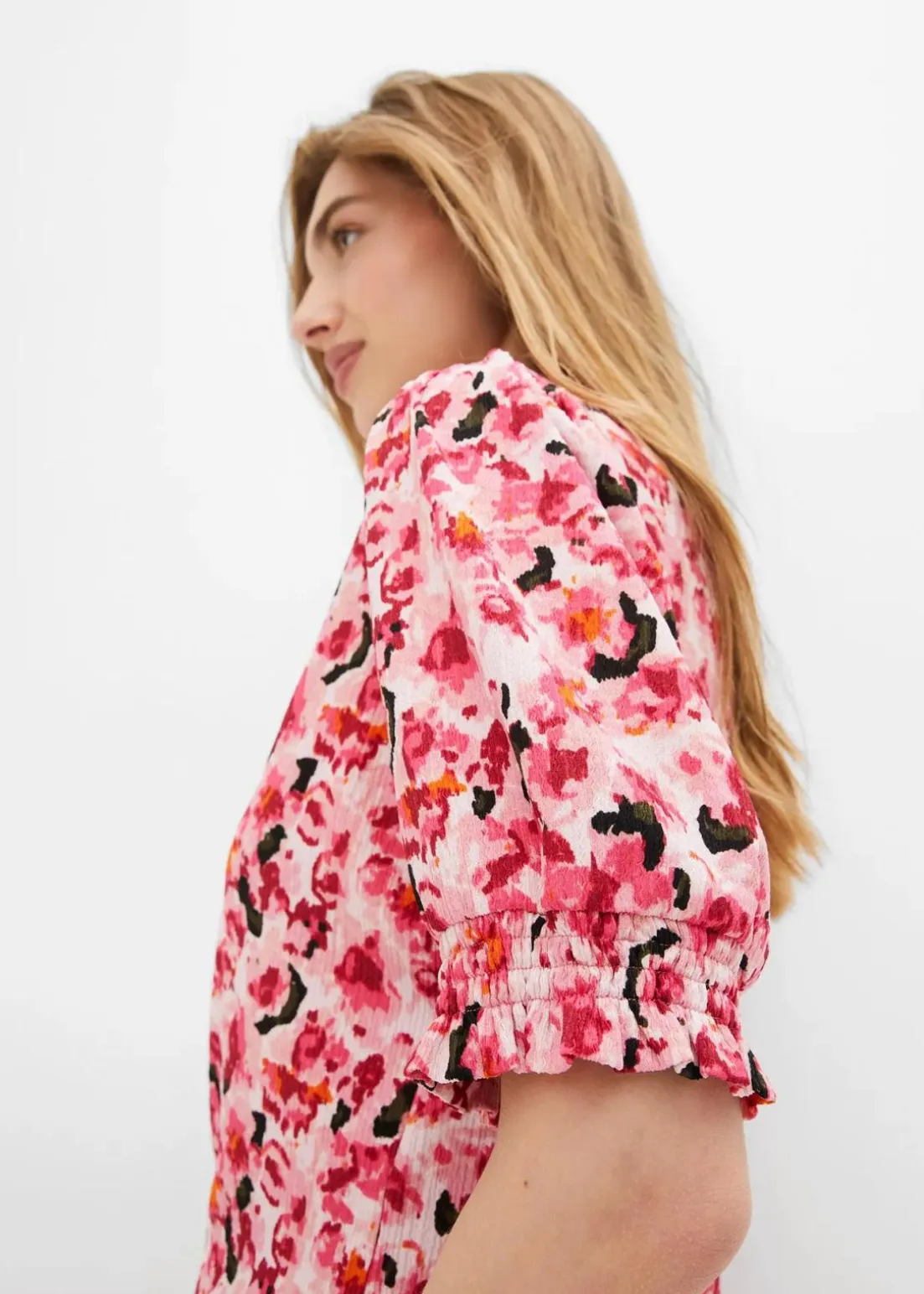 Shirt aus leichtem Crêpe