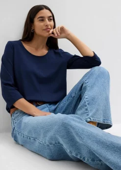 Shirt aus reiner Baumwolle