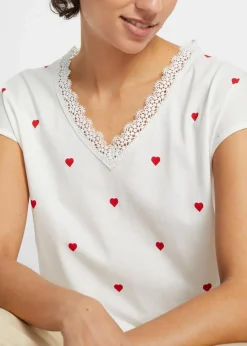 Shirt aus reiner Baumwolle