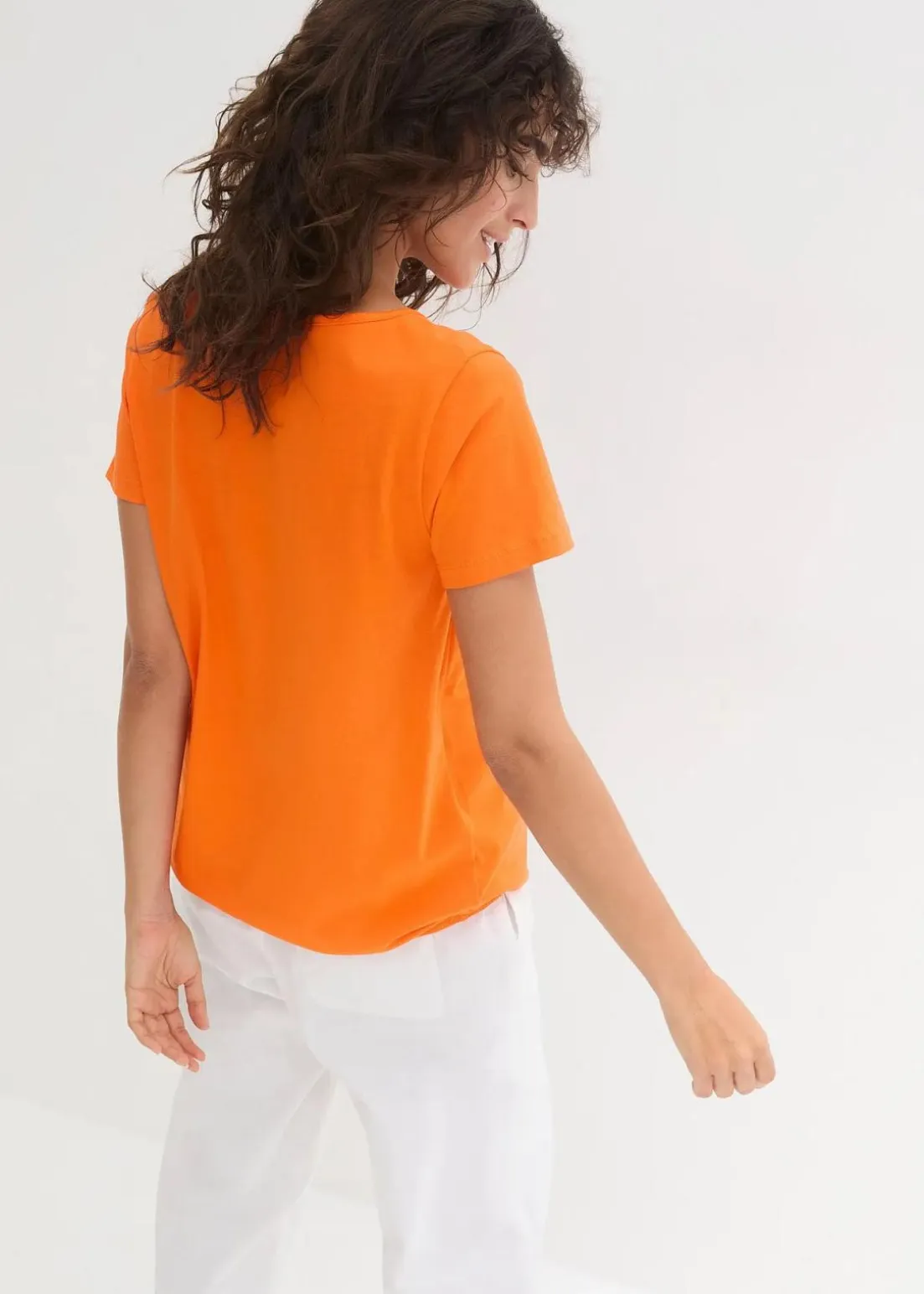 Shirt aus reiner Baumwolle, Kurzarm