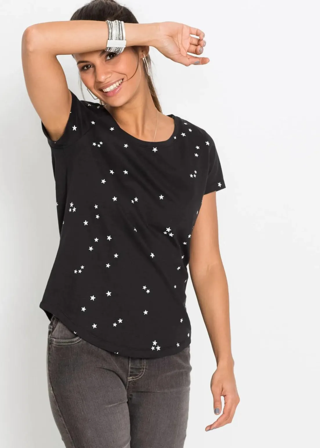 Shirt aus reiner Baumwolle