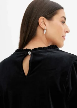 Shirt aus softem Samt