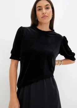 Shirt aus softem Samt