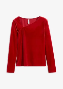 Shirt aus softem Samt