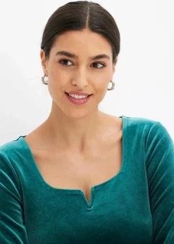 Shirt aus softem Samt