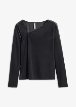 Shirt aus softem Samt