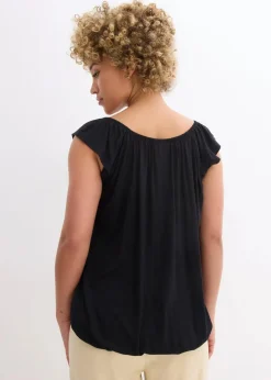 Shirt aus softem Viskose-Mix