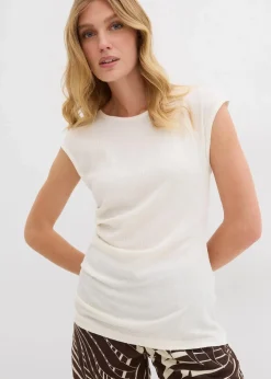 Shirt aus strukturiertem Crêpe