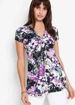 Shirt aus Viskose-Mix