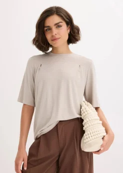 Shirt aus Viskose-Mix