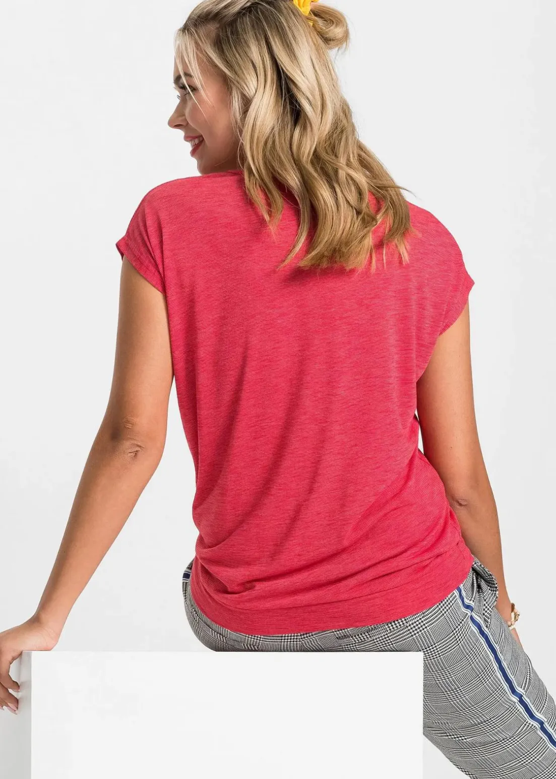 Shirt aus Viskose-Mix