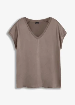 Shirt aus Viskose-Mix