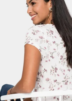 Shirt aus Viskose-Mix