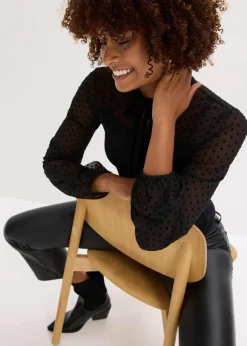 Shirt aus Viskose-Mix