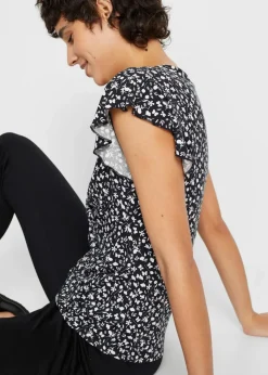 Shirt aus Viskose-Mix