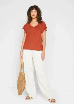 Shirt aus Viskose-Mix