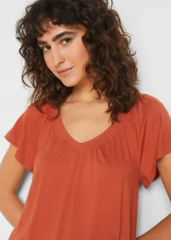 Shirt aus Viskose-Mix