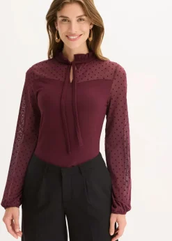 Shirt aus Viskose-Mix