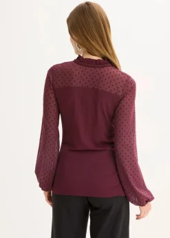 Shirt aus Viskose-Mix