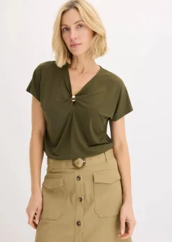 Shirt mit dekorativem Ring